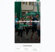 Kleine Seitenvorschau von stadtlauf-ebersberg.de
