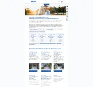 Kleine Seitenvorschau von vallox.de