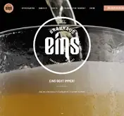 Kleine Seitenvorschau von brauhaus-eins.de