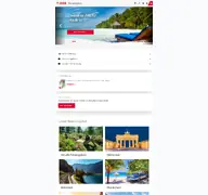 Kleine Seitenvorschau von reisebuero.oebb.at