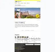 Kleine Seitenvorschau von schloss-heidelberg.de