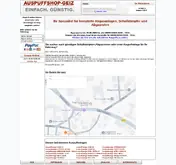 Kleine Seitenvorschau von auspuffshop-geiz.de