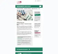 Kleine Seitenvorschau von medikamente-und-sucht.de
