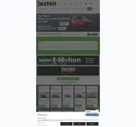 Kleine Seitenvorschau von auto-josten.de