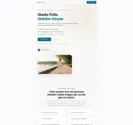 Kleine Seitenvorschau von starkefuesse.de