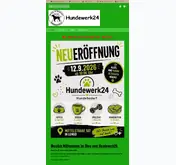 Kleine Seitenvorschau von hundewerk24-lemgo.de