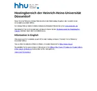 Kleine Seitenvorschau von medforms.hhu-hosting.de