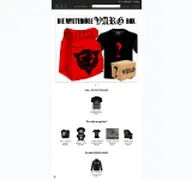 Kleine Seitenvorschau von varg-shop.de