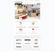 Kleine Seitenvorschau von lenshop.de