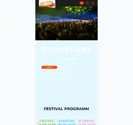 Kleine Seitenvorschau von schupfartfestival.ch