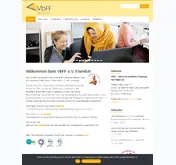 Kleine Seitenvorschau von vbff-ffm.de