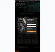 Kleine Seitenvorschau von glock.com