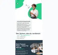 Kleine Seitenvorschau von freeyou.de