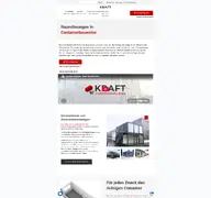 Kleine Seitenvorschau von kraft-container.de