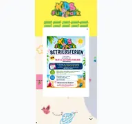 Kleine Seitenvorschau von kids-funpark.de