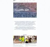 Kleine Seitenvorschau von kramers-gut.de