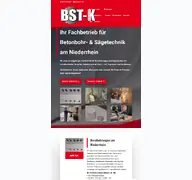 Kleine Seitenvorschau von bst-k.de