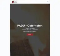 Kleine Seitenvorschau von padu-osterhofen.de