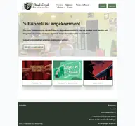 Kleine Seitenvorschau von buehneli.de
