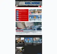 Kleine Seitenvorschau von kiel-szene.de