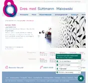 Kleine Seitenvorschau von suettmann-makowski.de