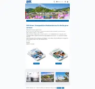 Kleine Seitenvorschau von vdk-reisen.de