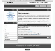 Kleine Seitenvorschau von vduv.de