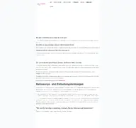 Kleine Seitenvorschau von pampflege.de
