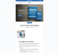 Kleine Seitenvorschau von superwipes.de