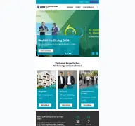 Kleine Seitenvorschau von vdwbayern.de