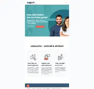Kleine Seitenvorschau von support-personallogistik.de