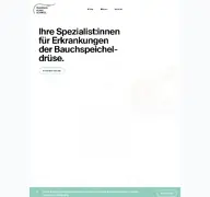 Kleine Seitenvorschau von pancreas.ch