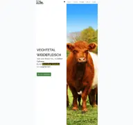 Kleine Seitenvorschau von vechtetal-weidefleisch.de