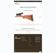 Kleine Seitenvorschau von hunterfox.de