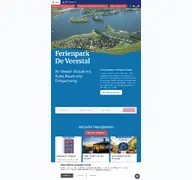 Kleine Seitenvorschau von veerstal.de
