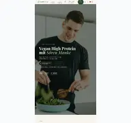 Kleine Seitenvorschau von vegan-high-protein.de