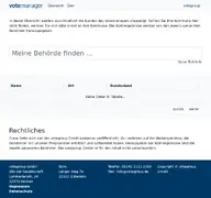 Kleine Seitenvorschau von votemanager.kdo.de