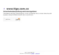 Kleine Seitenvorschau von tigo.com.co