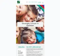 Kleine Seitenvorschau von bewegte-schule-und-kita.de