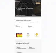 Kleine Seitenvorschau von rechtsanwalt-gronwald.de