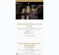 Kleine Seitenvorschau von rechtsanwalt-ponath.de