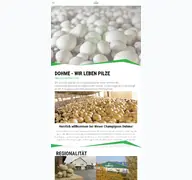 Kleine Seitenvorschau von dohmepilze.de