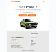 Kleine Seitenvorschau von auto-frosch-dresden.de