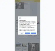 Kleine Seitenvorschau von o2.welcomescreen.aol.de