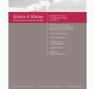Kleine Seitenvorschau von schuetz-kleine.de