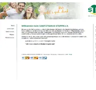 Kleine Seitenvorschau von stuppin.de