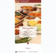Kleine Seitenvorschau von bollywood-tandoori.de