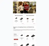 Kleine Seitenvorschau von schuh-trost.de