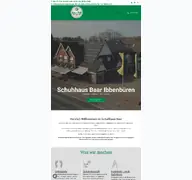 Kleine Seitenvorschau von schuhhaus-baar.de