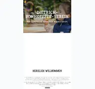 Kleine Seitenvorschau von bonhoeffer-verein-mannheim.de